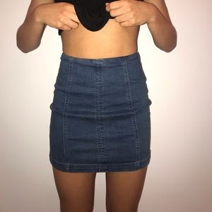 Lulus Jean skirt